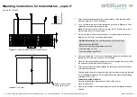 Предварительный просмотр 2 страницы stilum supra 2 Mounting Instructions