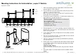 Предварительный просмотр 2 страницы stilum supra 3 Robinia Mounting Instructions