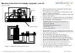 Предварительный просмотр 2 страницы stilum sura 4a Mounting Instructions