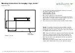 Предварительный просмотр 3 страницы stilum Tendo Mounting Instructions