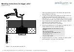 Предварительный просмотр 2 страницы stilum tollo Mounting Instructions