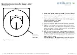 Предварительный просмотр 3 страницы stilum tollo Mounting Instructions