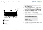 Предварительный просмотр 2 страницы stilum velis 2 Mounting Instructions