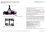 Предварительный просмотр 2 страницы stilum vola1 Mounting Instructions