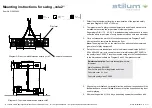 Предварительный просмотр 2 страницы stilum vola2 Mounting Instructions