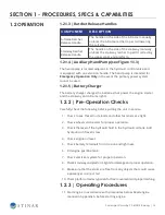 Preview for 14 page of STINAR PS-813B/E Operation & Maintenance Manual