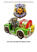 Предварительный просмотр 2 страницы Sting ALIEN BOOGEY PATROL Operation & Instruction Manual