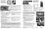 Stinger BKC40 Series Owner'S Manual preview