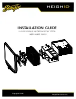 Stinger Heigh10 Installation Manual preview