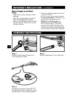 Preview for 4 page of Stinger High Pressure Washer Operator'S Manual