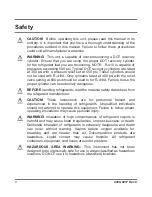 Preview for 4 page of Stinger Refrigerant Recovery Unit User Manual