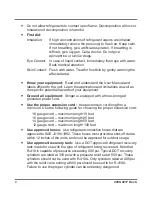 Preview for 6 page of Stinger Refrigerant Recovery Unit User Manual