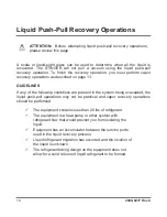 Preview for 16 page of Stinger Refrigerant Recovery Unit User Manual