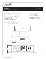 Preview for 2 page of Stinger SPX1000X5 Manual