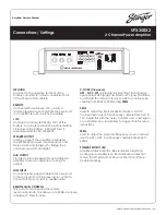 Preview for 5 page of Stinger SPX1000X5 Manual