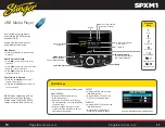 Preview for 6 page of Stinger SPXM1 User Manual