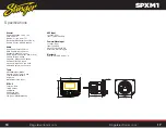 Preview for 10 page of Stinger SPXM1 User Manual