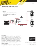 Preview for 2 page of Stinger SPXULED Quick Start Manual