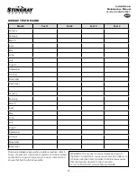 Preview for 4 page of Stingray T3000 Series Installation & Maintenance Manual