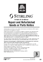 Preview for 23 page of Stirling A013A-14CB Instruction Manual