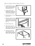 Предварительный просмотр 20 страницы Stirling BCD-280WV Instruction Manual