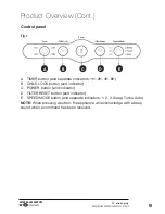 Предварительный просмотр 9 страницы Stirling EPI208 Instruction Manual