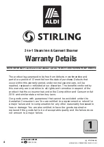 Preview for 4 page of Stirling GS14R-LS Instruction Manual