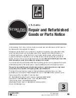 Preview for 15 page of Stirling JK-140 Instruction Manual