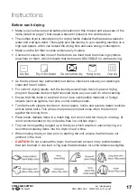 Предварительный просмотр 17 страницы Stirling MDR70-VR031 Instruction Manual