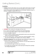 Preview for 14 page of Stirling MOAF3L-G Instruction Manual