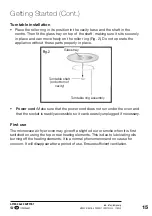 Preview for 15 page of Stirling MOAF3L-G Instruction Manual