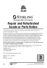 Preview for 18 page of Stirling SBC48B Instruction Manual