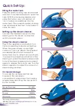 Preview for 2 page of Stirling SC-389 Quick Setup