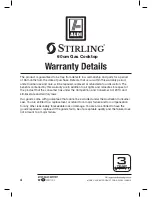 Предварительный просмотр 4 страницы Stirling SGC62 Instruction Manual