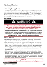 Preview for 25 page of Stirling SORHP1-CT User Manual