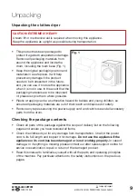 Предварительный просмотр 9 страницы Stirling STR-CD70W Instruction Manual