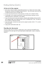 Предварительный просмотр 22 страницы Stirling STR-CD70W Instruction Manual