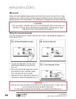 Предварительный просмотр 22 страницы Stirling STR-DW12-W Instruction Manual