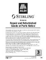 Предварительный просмотр 35 страницы Stirling STR-DW12-W Instruction Manual