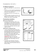 Preview for 13 page of Stirling STR-DWSS12 Instruction Manual