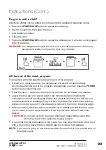 Preview for 29 page of Stirling STR-DWSS12 Instruction Manual