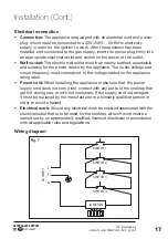 Preview for 17 page of Stirling STR-SGC60 Instruction Manual