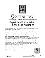 Preview for 23 page of Stirling STR-SSAC12000 Installation Manual