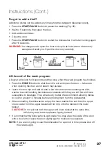 Preview for 27 page of Stirling STR-SSDW14 Instruction Manual