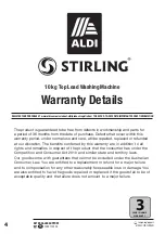 Preview for 4 page of Stirling STR-TLW10W Instruction Manual