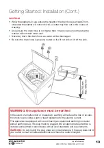 Preview for 13 page of Stirling STR-WPTL6K Instruction Manual