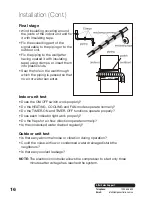 Preview for 16 page of Stirling TAC-09CHSA/JAI5 Installation Manual