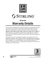 Preview for 4 page of Stirling W60A1A401B Instruction Manual