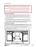 Preview for 11 page of Stirling W60B2A411B Instruction Manual