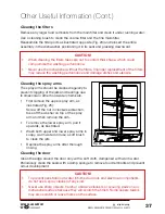 Preview for 37 page of Stirling W60B2A411B Instruction Manual